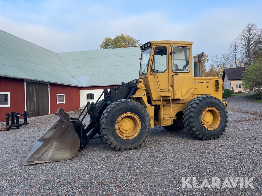 Hjullastare Cat 930 med redskap