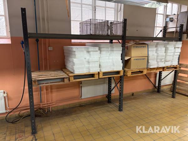 Pallställ 12st halvpall