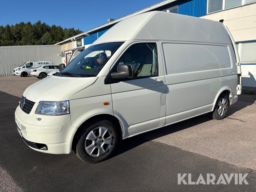 Skåpbil Volkswagen Transporter högskåp