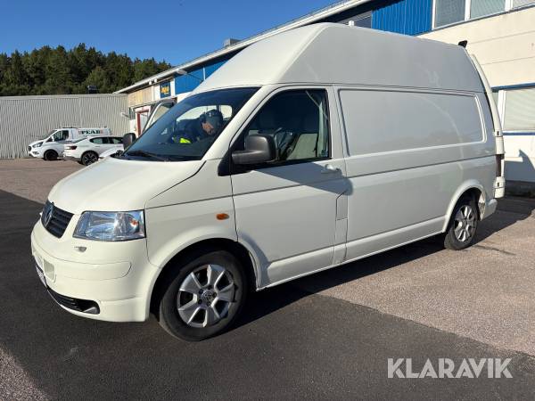 Skåpbil Volkswagen Transporter högskåp
