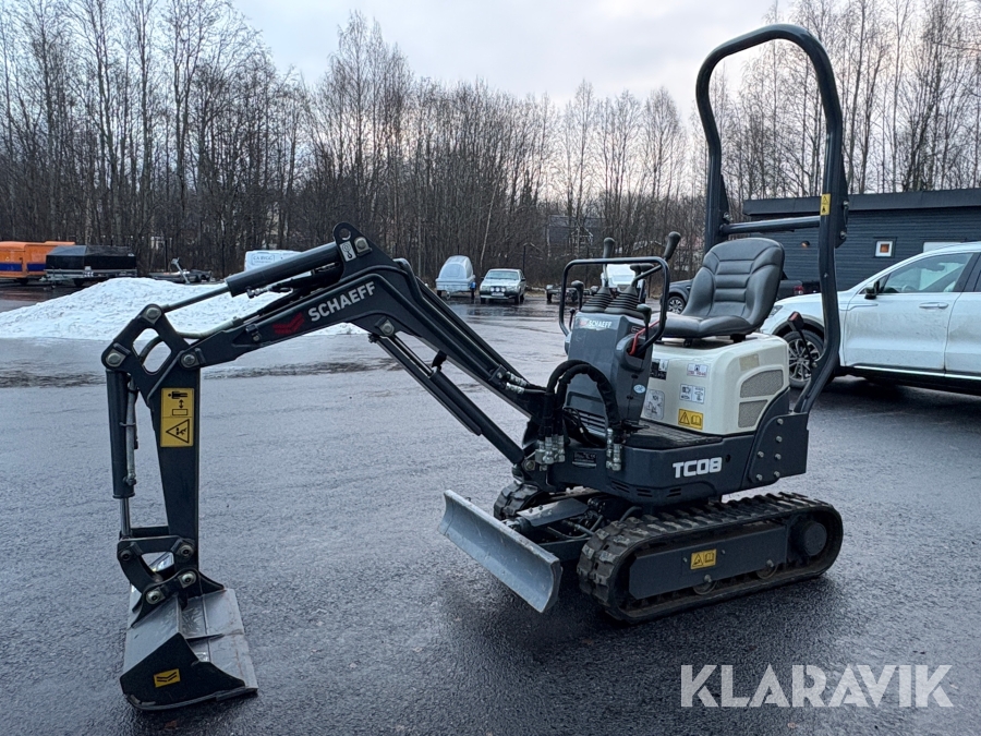 Minigrävare Schaeff TC08