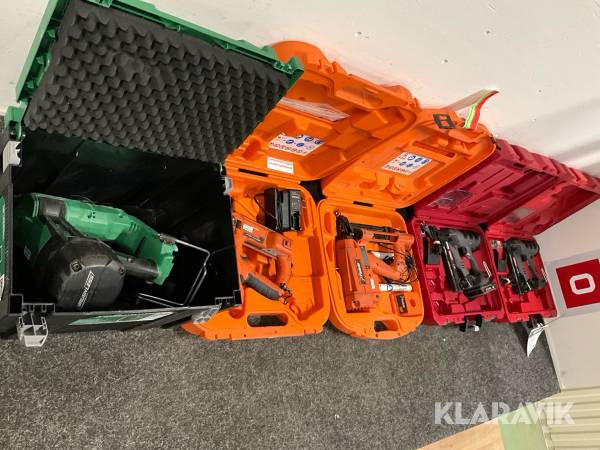 Spikpistol 5st Senco, Paslode, Hikoki NR1890DBCL, IM50 F18, IM200/50, FN55AX