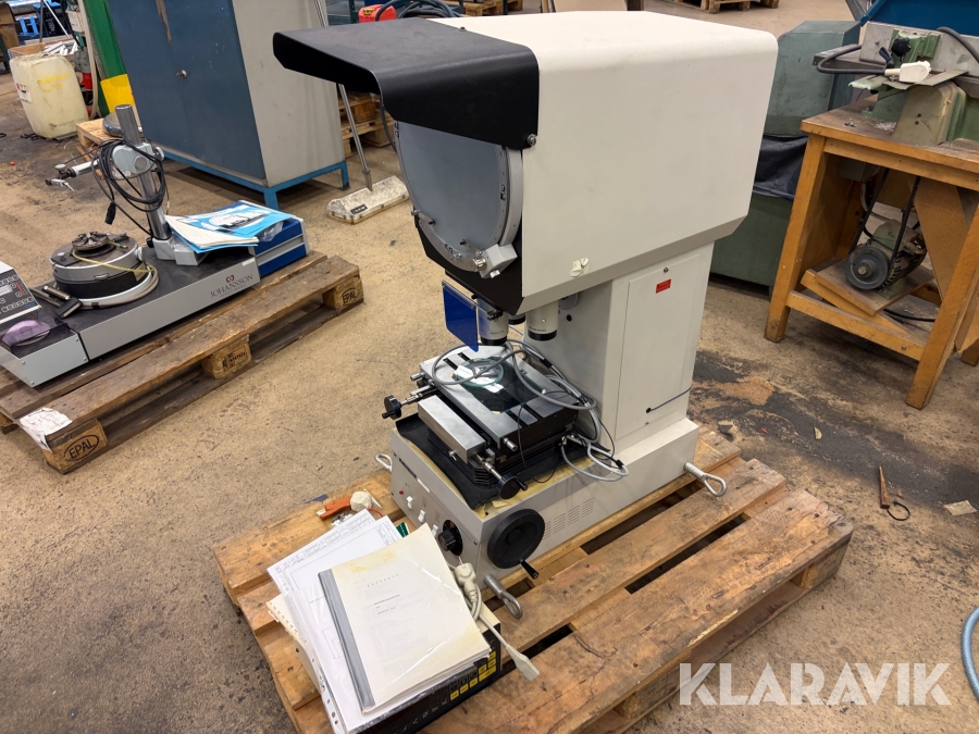 Mätmaskin / Profil projektor Rank Taylor Hobson TH-400