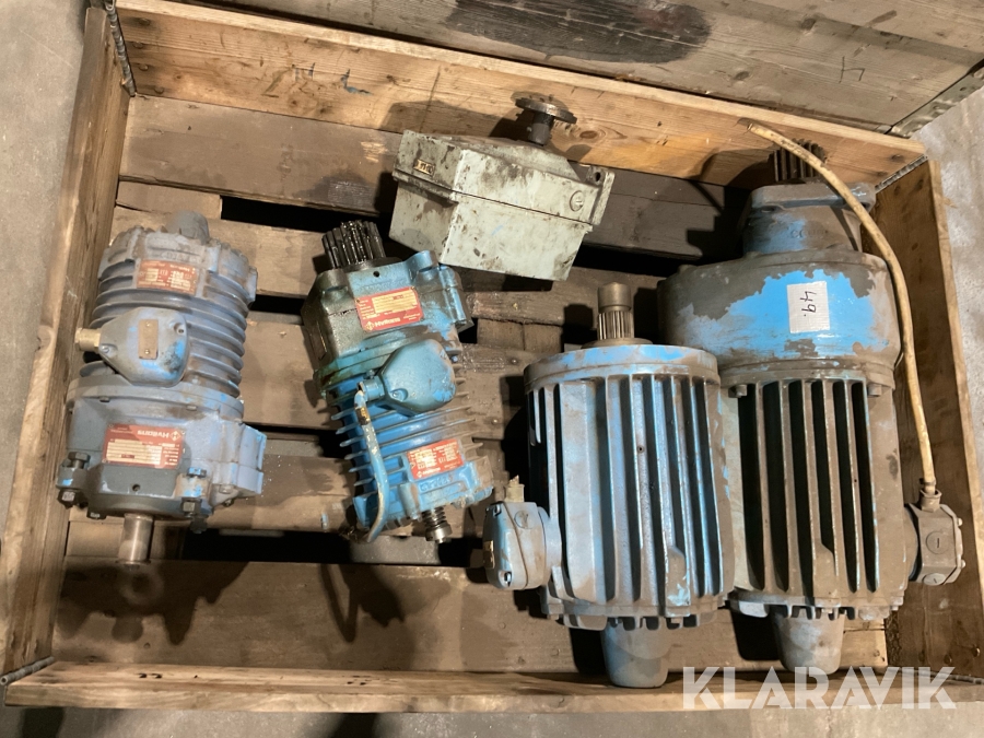 Motorer till travers Hvilan 4st