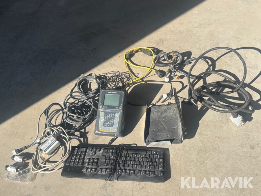 Hjullastarvåg Loadrite L2180 med tillbehör