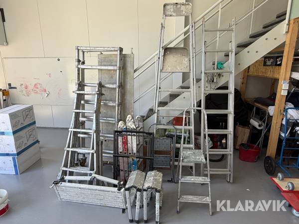 Parti Stegar och en Rullställning