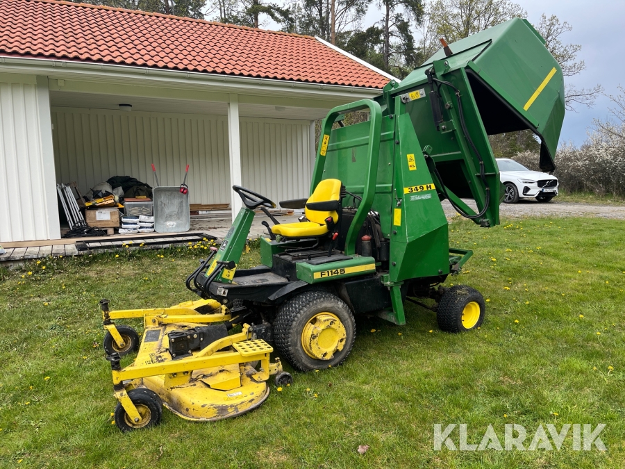 Gräsklippare John Deere F1145, Norrköping, Klaravik auktione