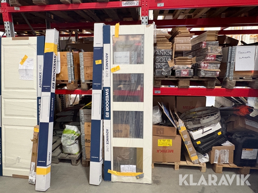 Innedörr med karm Swedoor Advance line 7x21