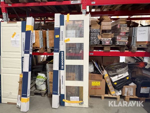 Innedörr med karm Swedoor Advance line 7x21