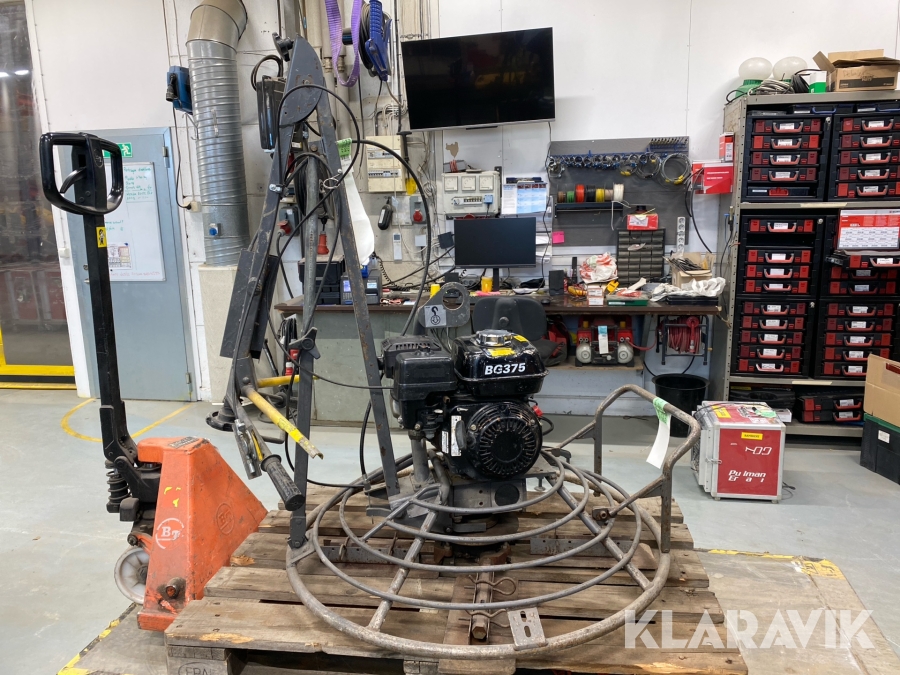 Glättare bensin Atlas Copco BG 375 H6L