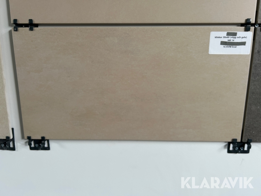 Klinker 16 kvm ( vägg & golv )