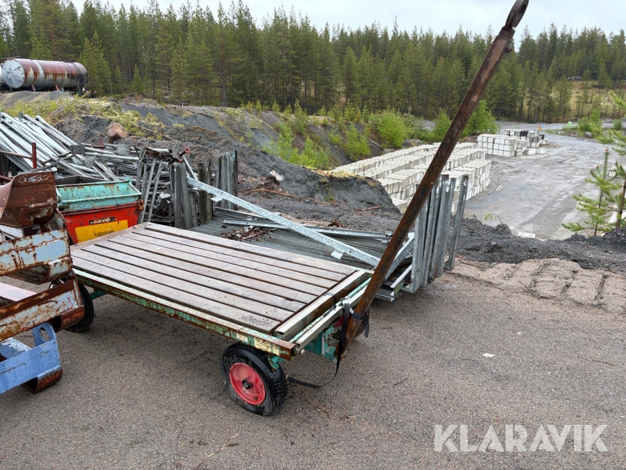 Byggvagn 1500kg