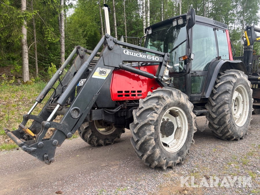 Traktor Valmet 6300 4WD med Frontlastare