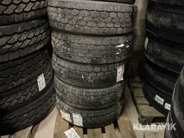 Lastbilsdäck Bridgestone 235/75R17.5 5st