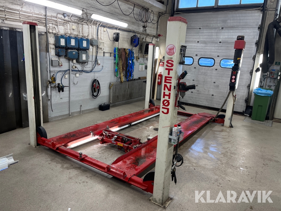 Billyft 4-pelare Stenhöj 4000 kg