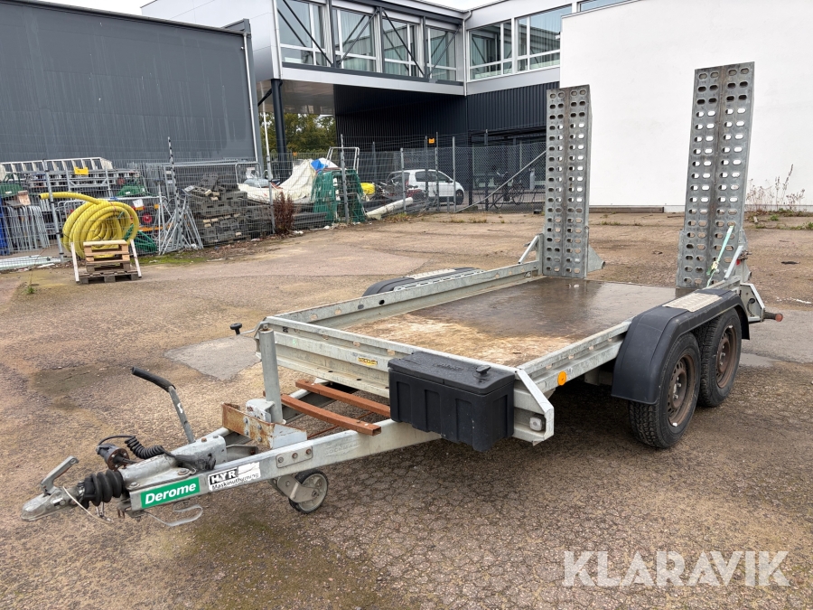 Maskinsläp BÖCKMANN BMA BMSA 3016/27