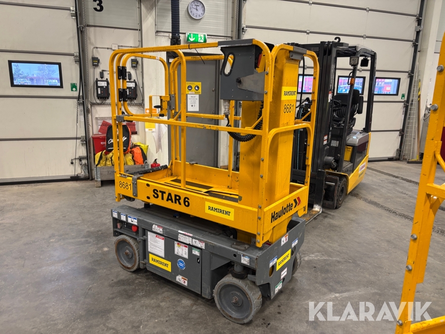 Pelarlift Haulotte Star 6+