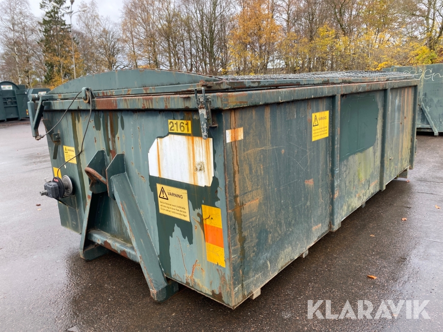 Liten lastväxlar container 10 Kubik
