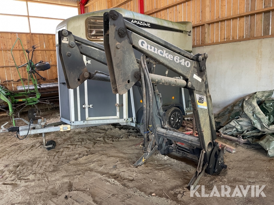 Frontlastare Ålö Qucke 640US kombifäste för tre