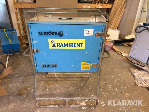 Undercentral El-Björn FUC 63/3321 63A / 400V