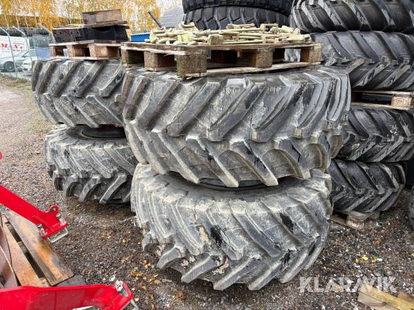 Dubbelmontage Trelleborg TM1000 600/70R30