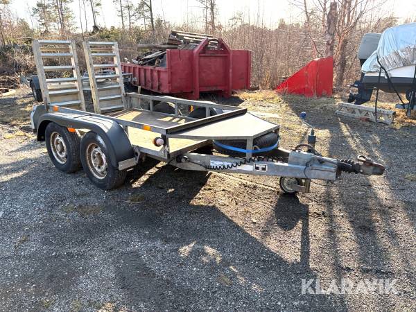 Maskinsläp Ifor Williams GP74GTA