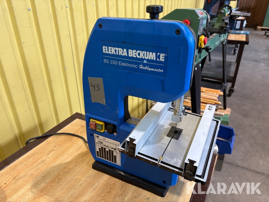 Bandsåg Elektra Beckum BS150