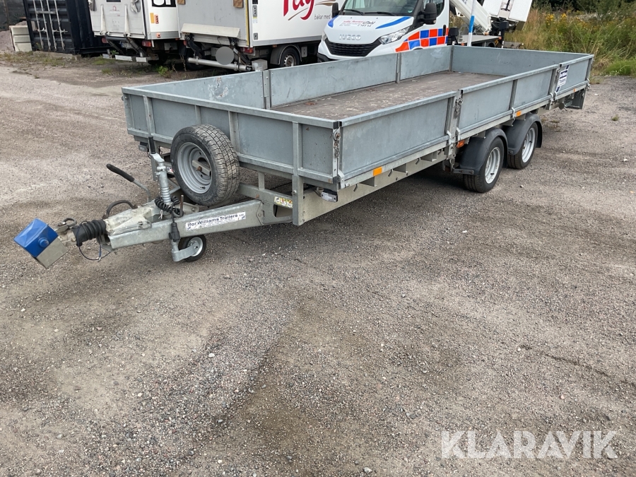 Personbilssläp Ifor Williams LM186G