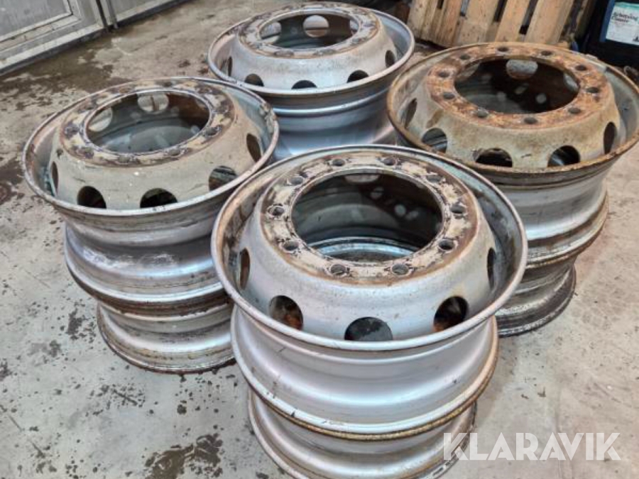 Fälgar Scania Driv 8st