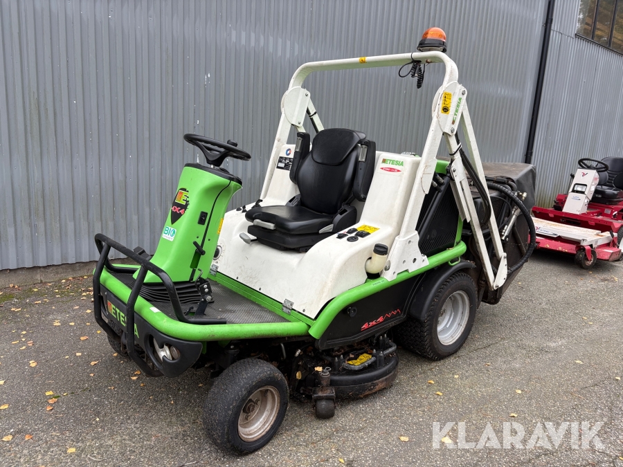 Åkgräsklippare Etesia H124DX 4x4, högtippande