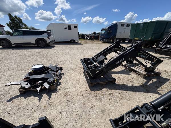Frontlastare Stoll Robust F 10 Med fästjärn ventilpaket samt Joystick