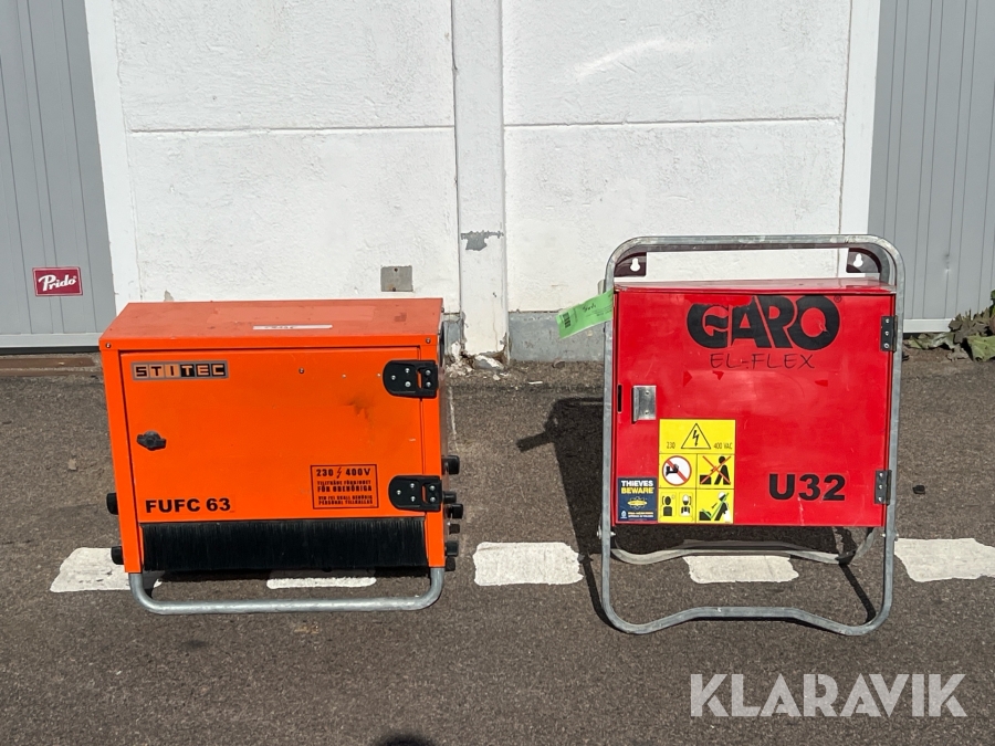 Huvudcentral & undercentral Stitec, Garo FUFC 63, U32