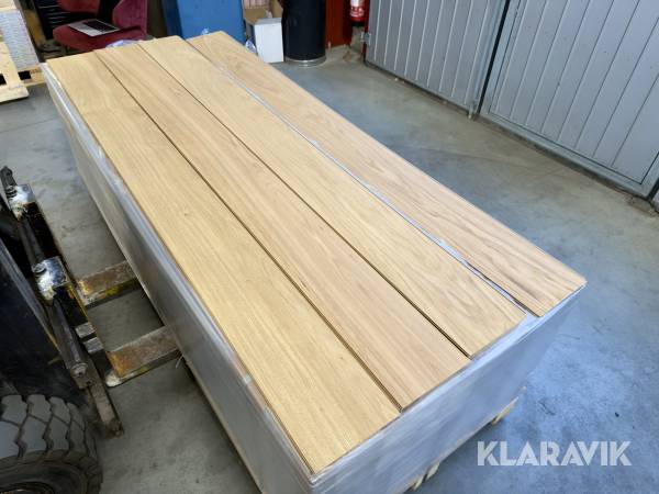 Ekgolv Woodura, Natural Oak, Nature, XL, 1-stav, 5-G klick, 87 kvm