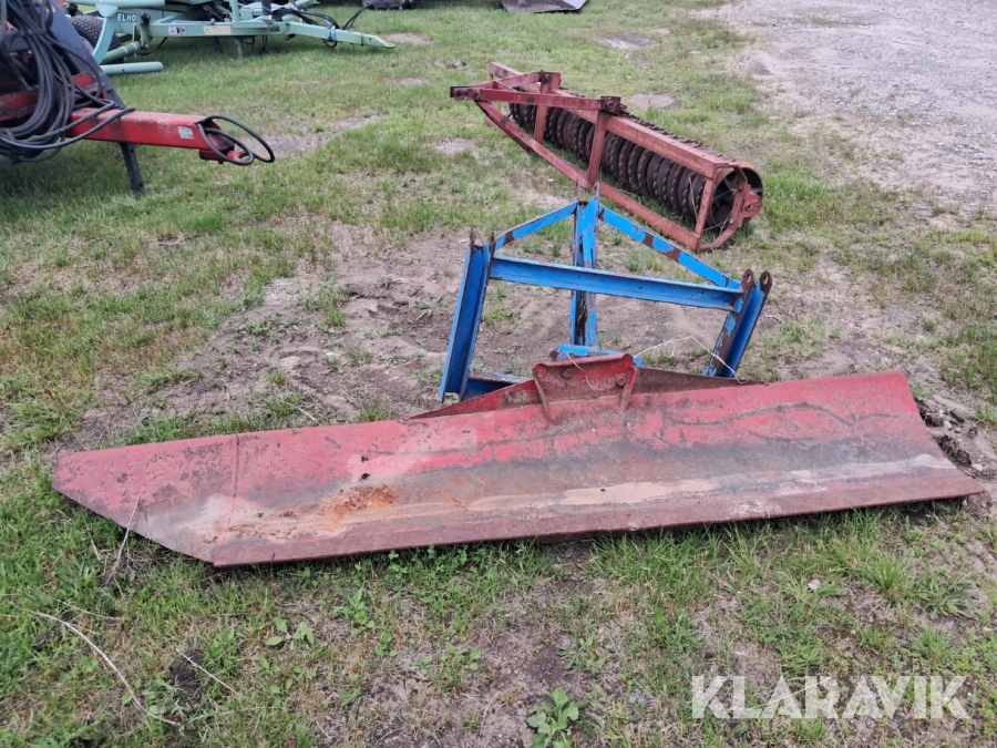 Blad för trepunktsfäste