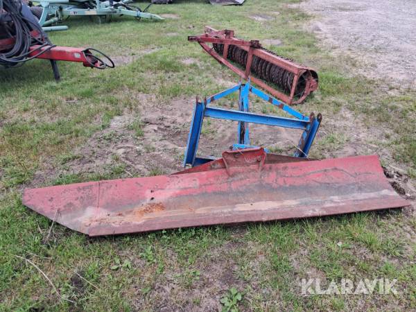 Blad för trepunktsfäste