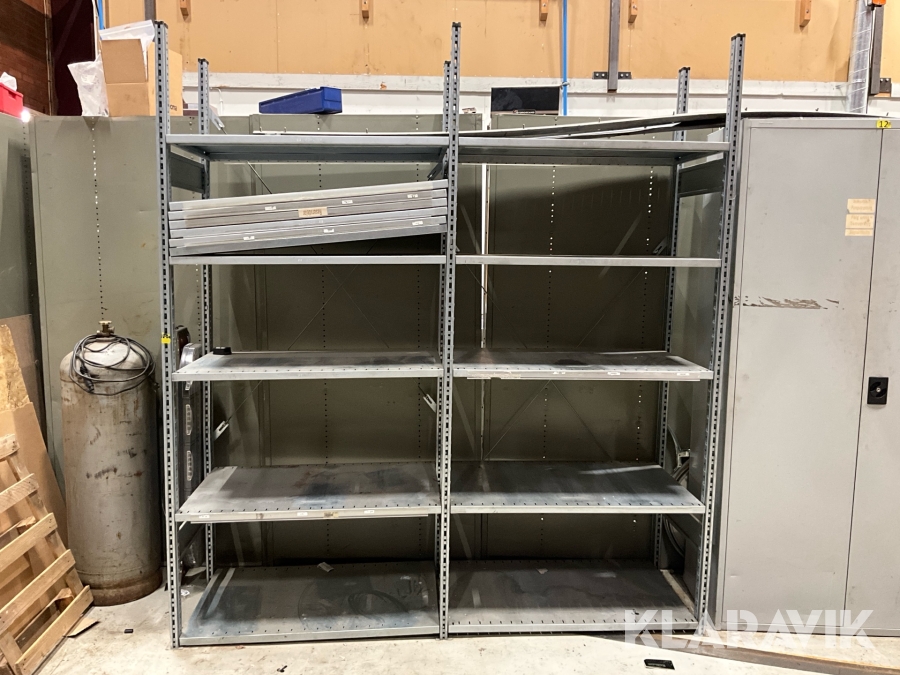 Lagerhyllor 2 sektioner