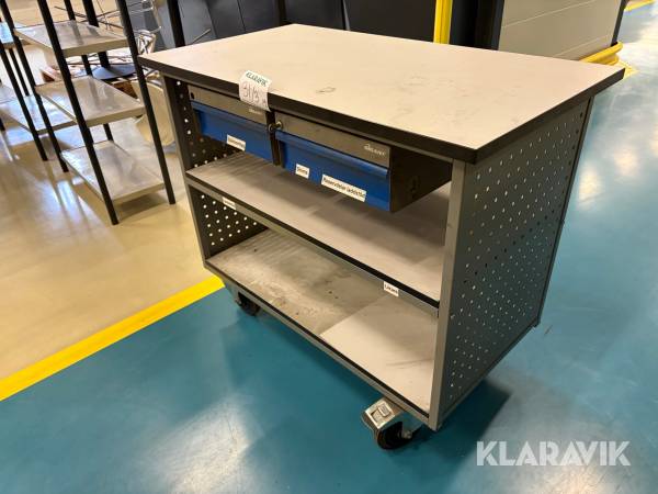 Arbetsbänk på hjul Gigant