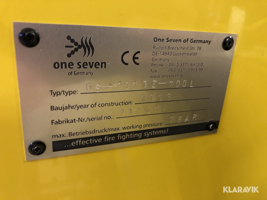 One-Seven system