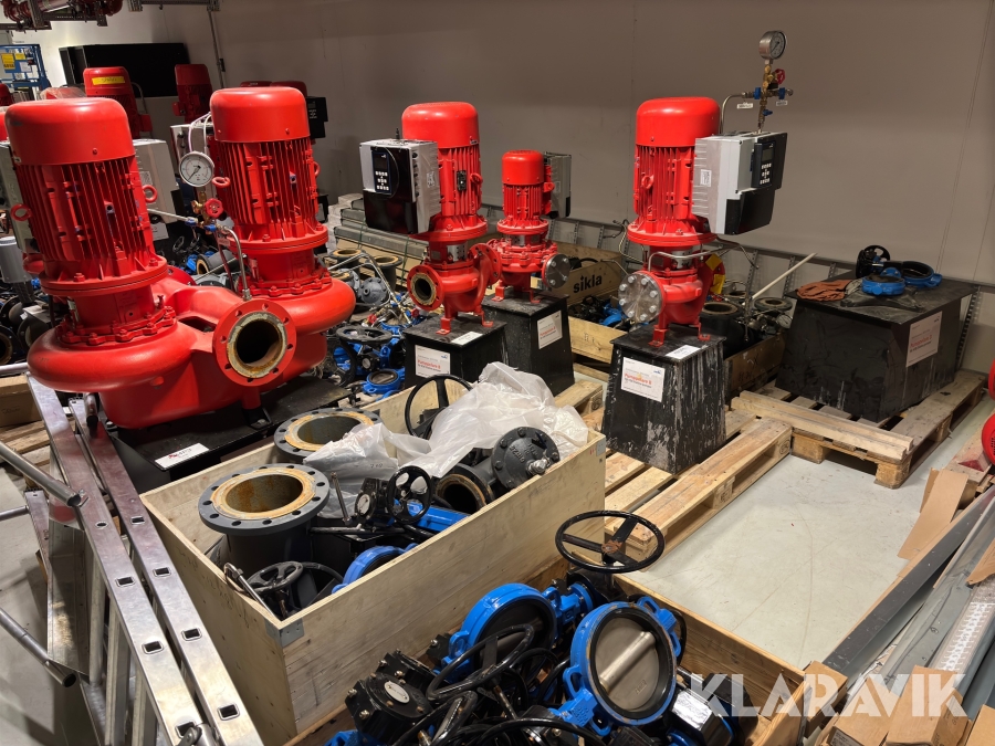 Pumpar 35st med tillbehör