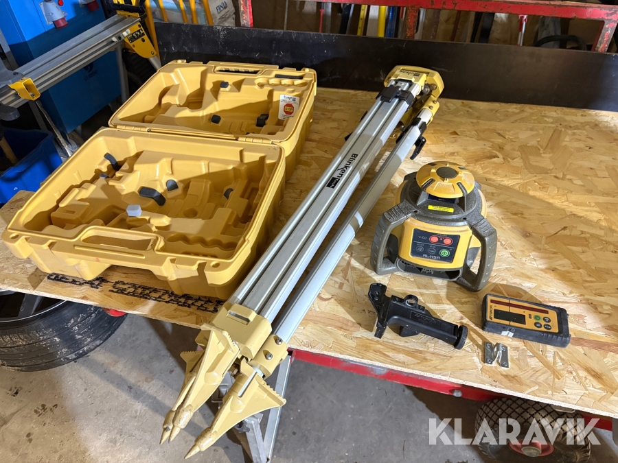 Rotationslaser Topcon RL - H5A med mottagare och stativ