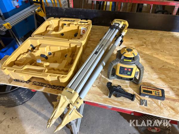 Rotationslaser Topcon RL - H5A med mottagare och stativ