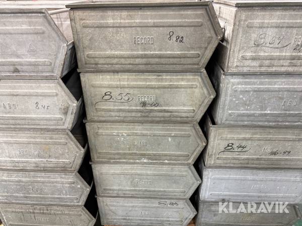 Lagerback stål  Stor 5st