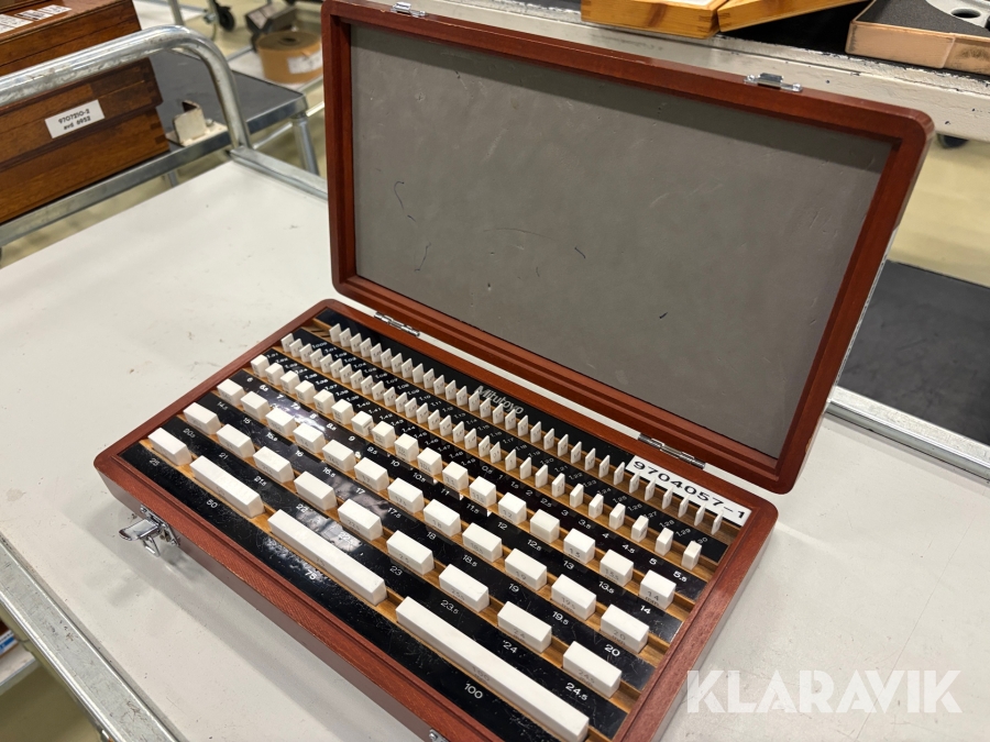 Passbitssats Mitutoyo 516-343 keramisk