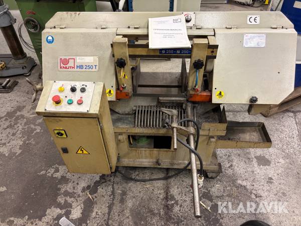 Bandsågmaskin Knuth HB 250 T