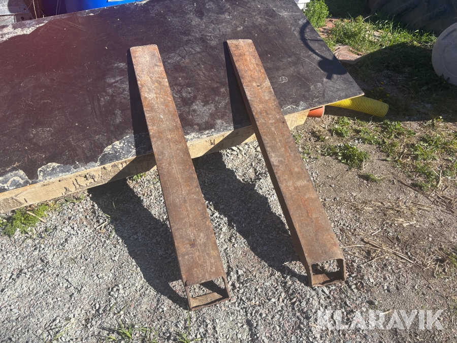 Långgafflar 3 ton 2 st