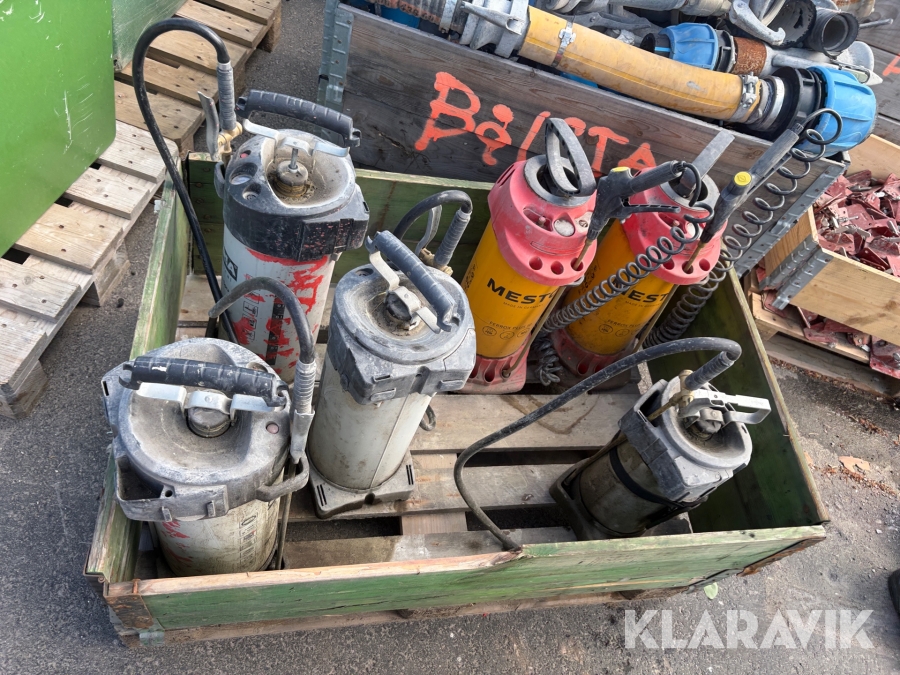 Pumpar till formolja 10L 6 st