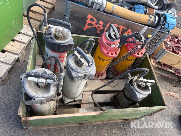 Pumpar till formolja 10L 6 st
