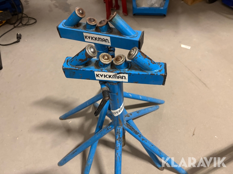 Rullställning för rör Kvickman