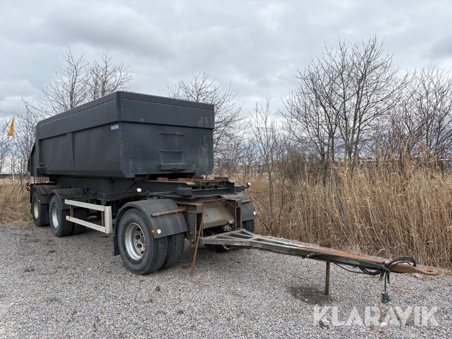 Kassettsläp Härryda THKBS 300 N med tipp 