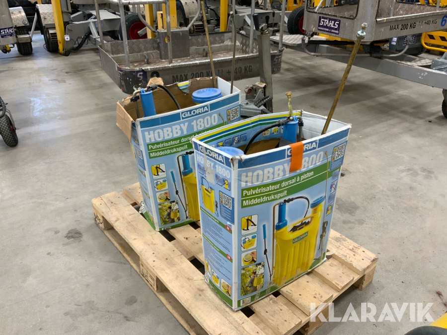 Ogrässpruta Gloria HOBBY 1800 2st